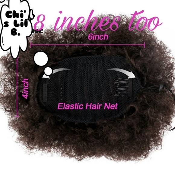 #2 Kinky, Natural feel - Bun, Pom-Pom, Puff - Picture 4 of 8